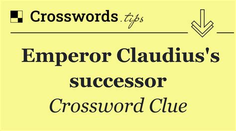 successor crossword clue|profitable successor crossword clue.